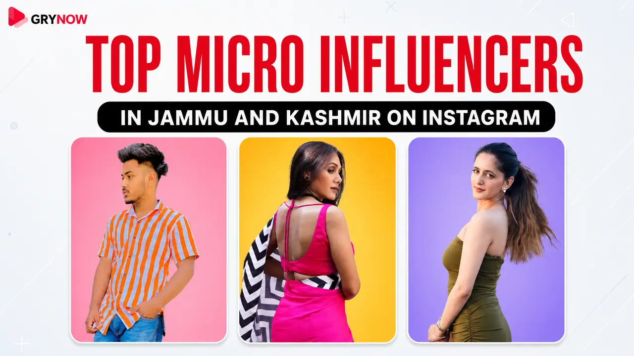 Top Micro Influencers in Jammu and Kashmir on Instagram