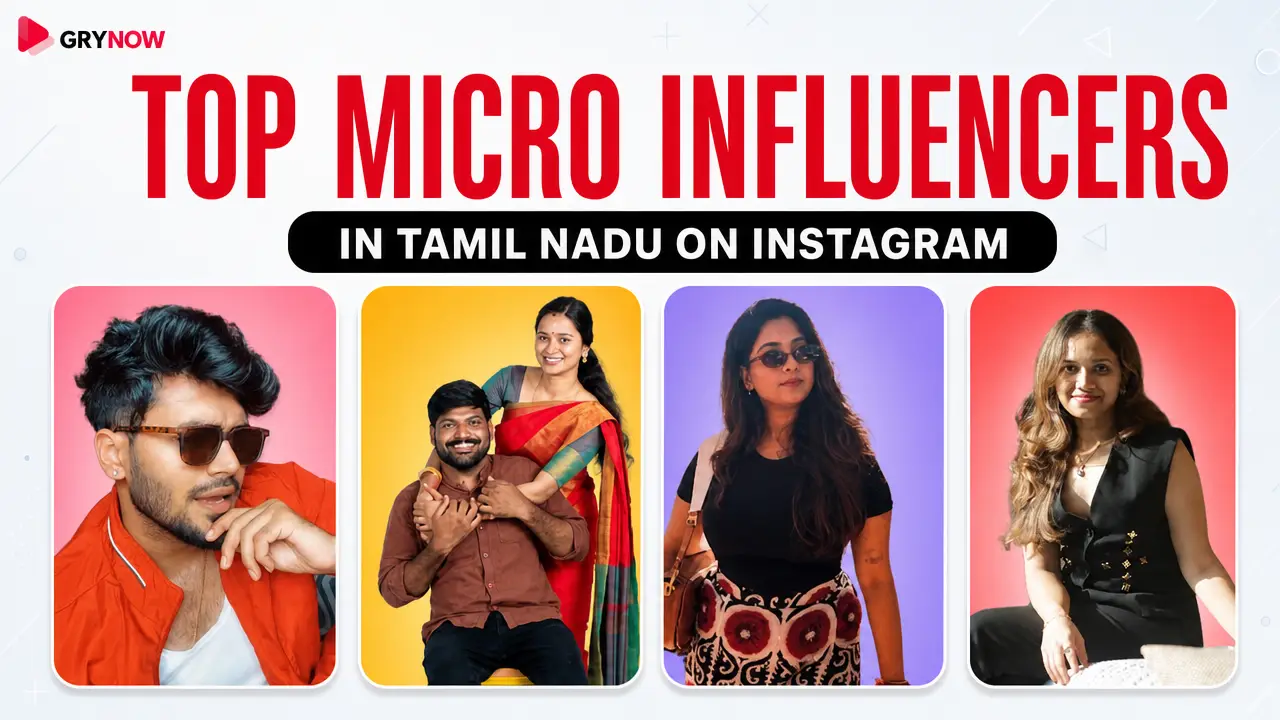Top Micro Influencers in Tamil Nadu on Instagram
