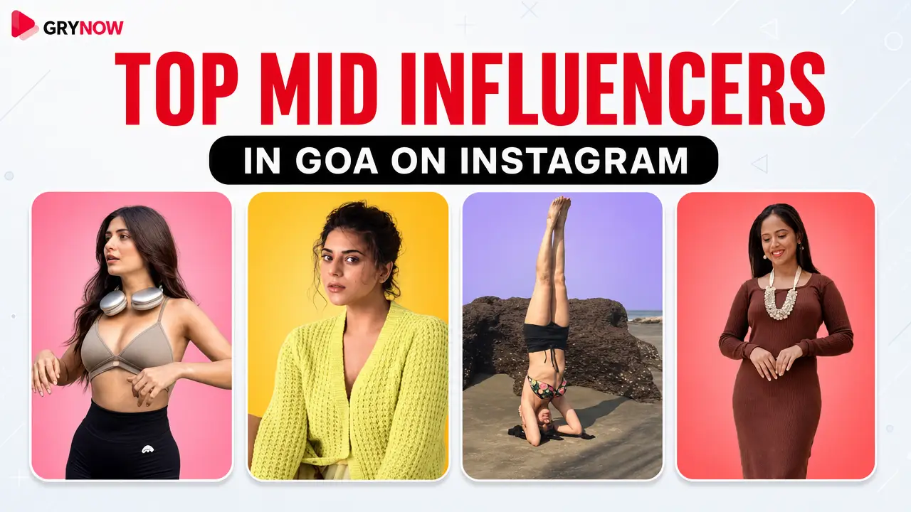 Top Mid Influencers in Goa on Instagram