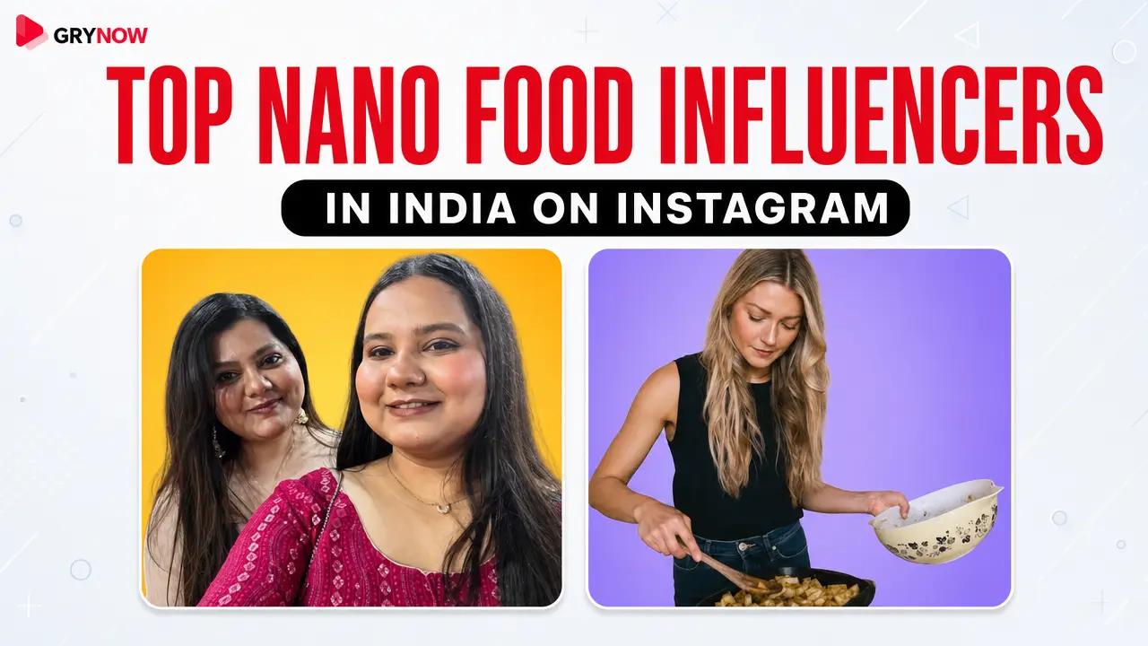 Top Nano Food Influencers in India on Instagram