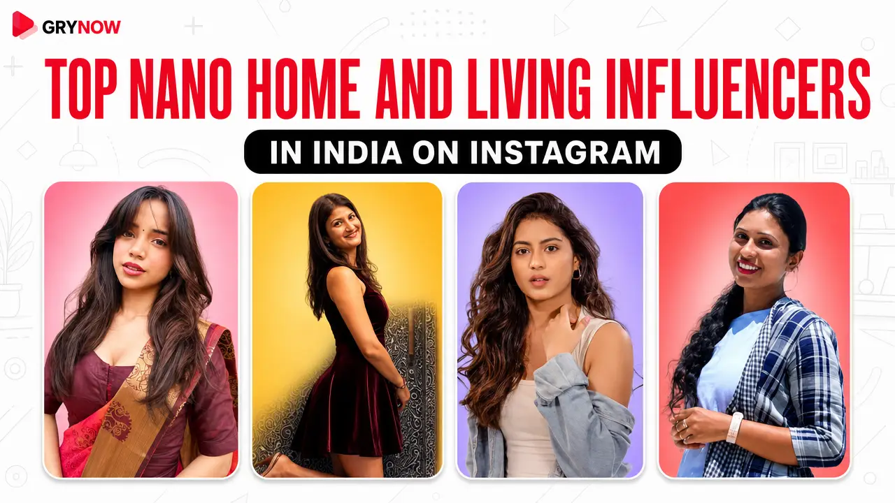 Top Nano Home And Living Influencers in India on Instagram