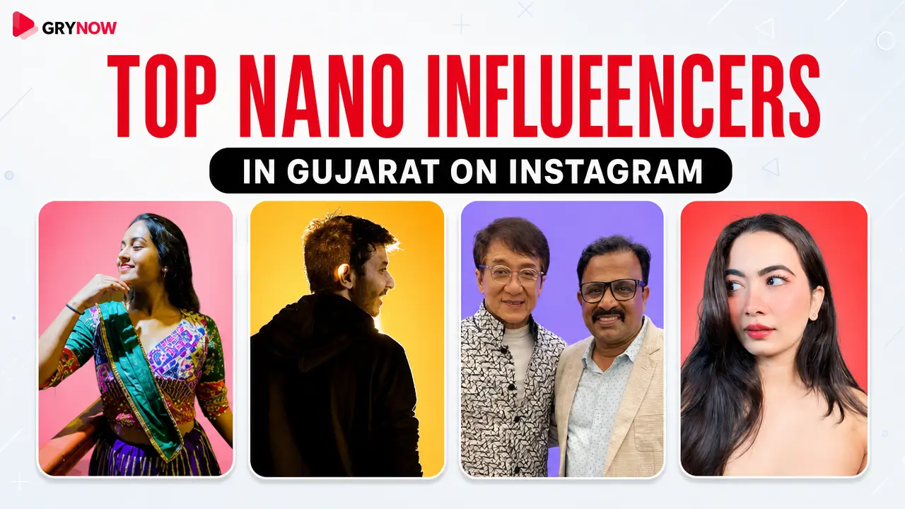 Top Nano Influencers in Gujarat on Instagram