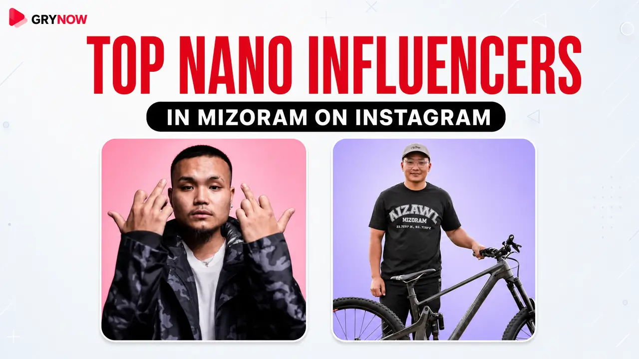 Top Nano Influencers in Mizoram on Instagram