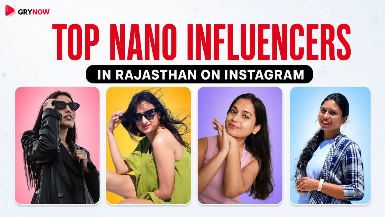 Top Nano Influencers in Rajasthan on Instagram