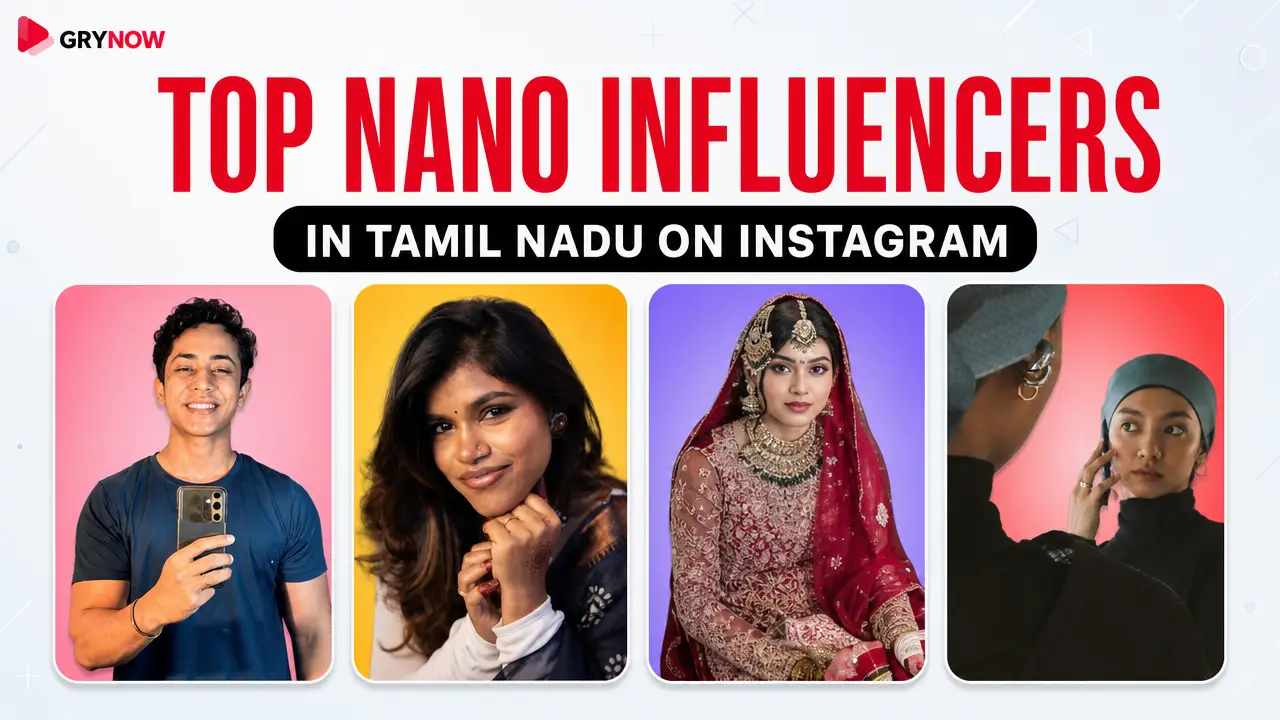 Top Nano Influencers in Tamil Nadu on Instagram