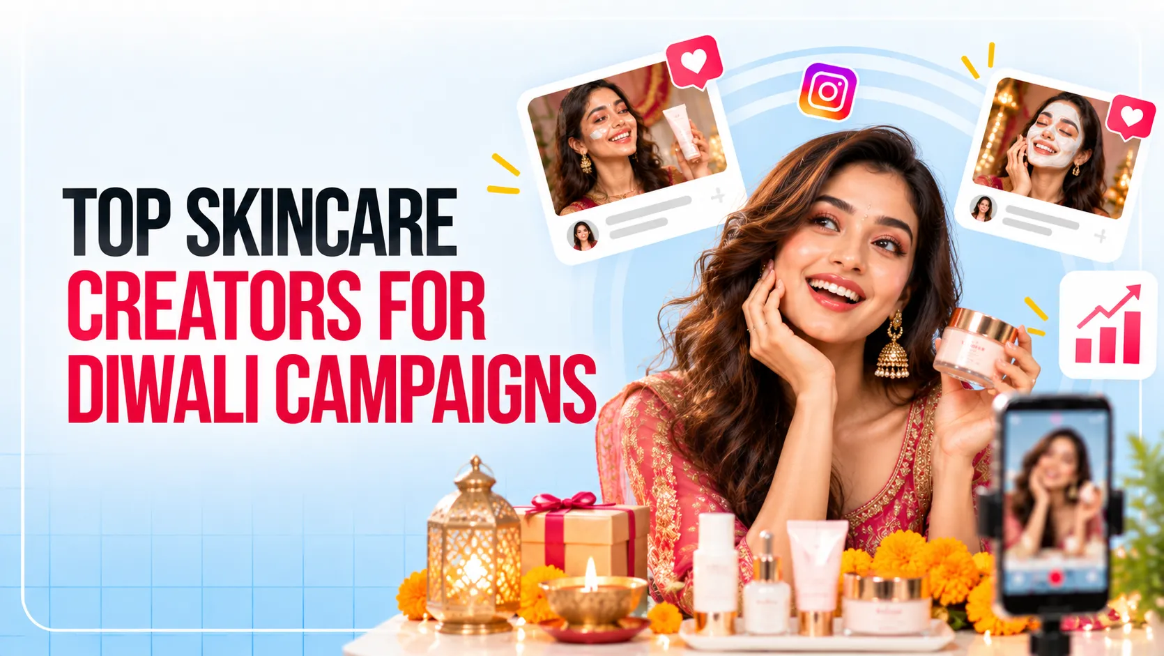 Top Skincare Creators for Diwali Campaigns