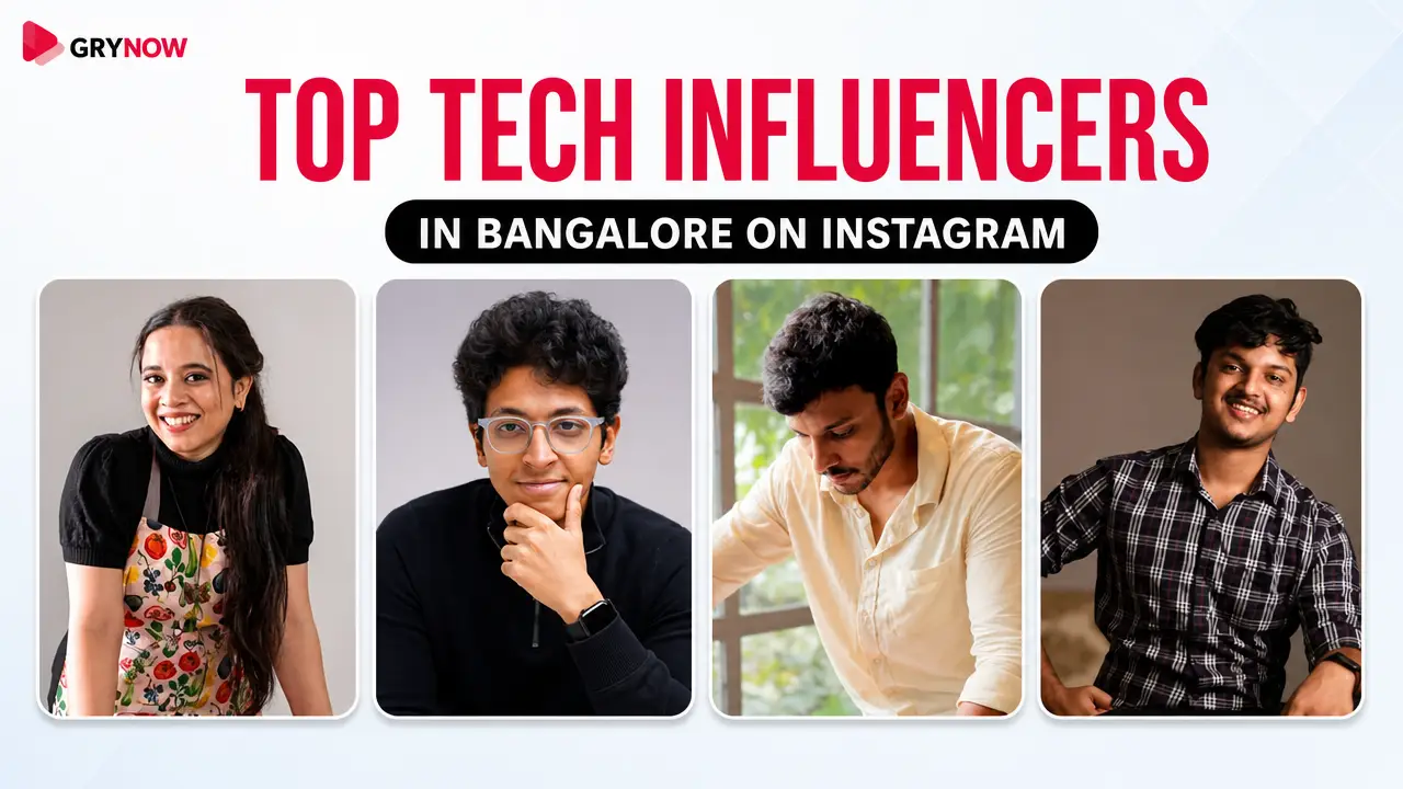 Top tech Influencers in Bangalore on Instagram
