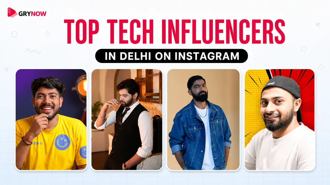 Top tech Influencers in Delhi on Instagram