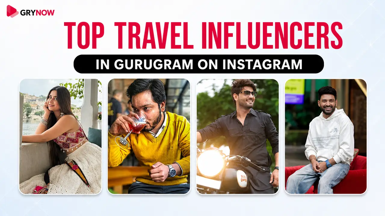 Top travel Influencers in Gurugram on Instagram