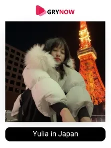 Yulia in Japan