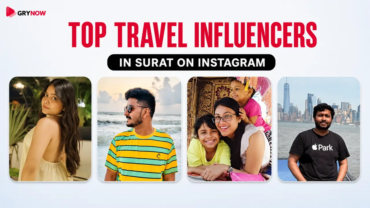 Top Travel Influencers in Surat on Instagram