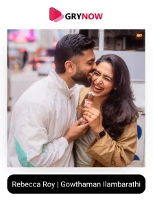 Rebecca Roy | Gowthaman Ilambarathi