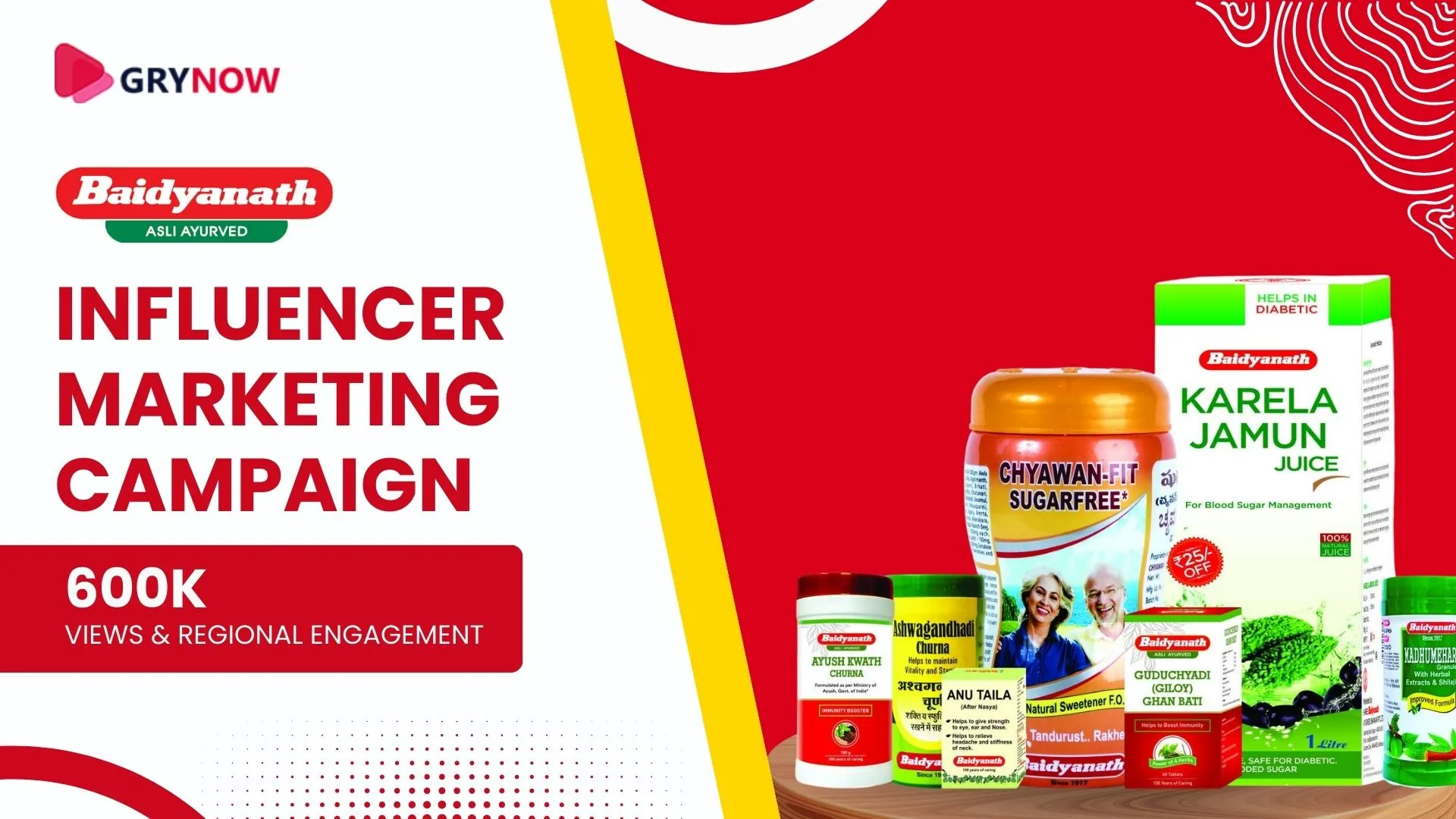 Baidyanath Regional Influencer Marketing