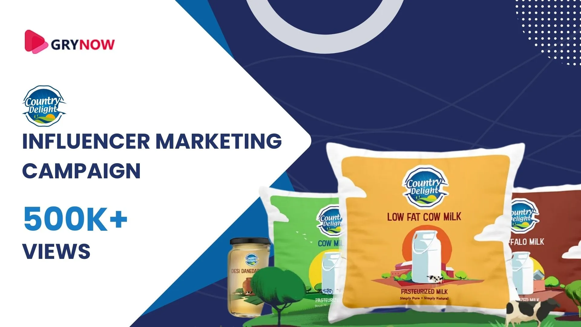 Country Delight Youtube Influencer Marketing Campaign