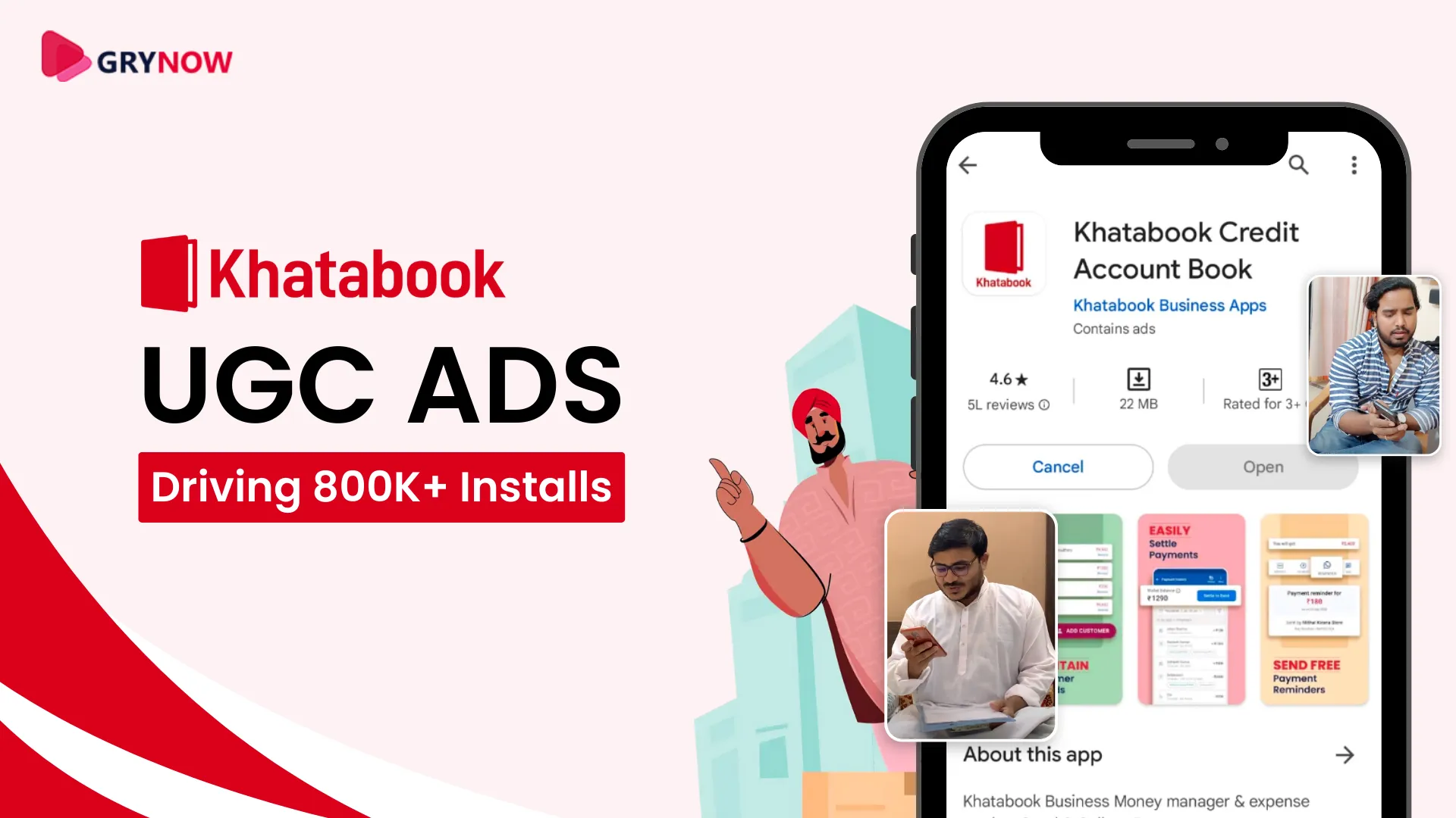 Upstock YouTube Campaign 20+ views