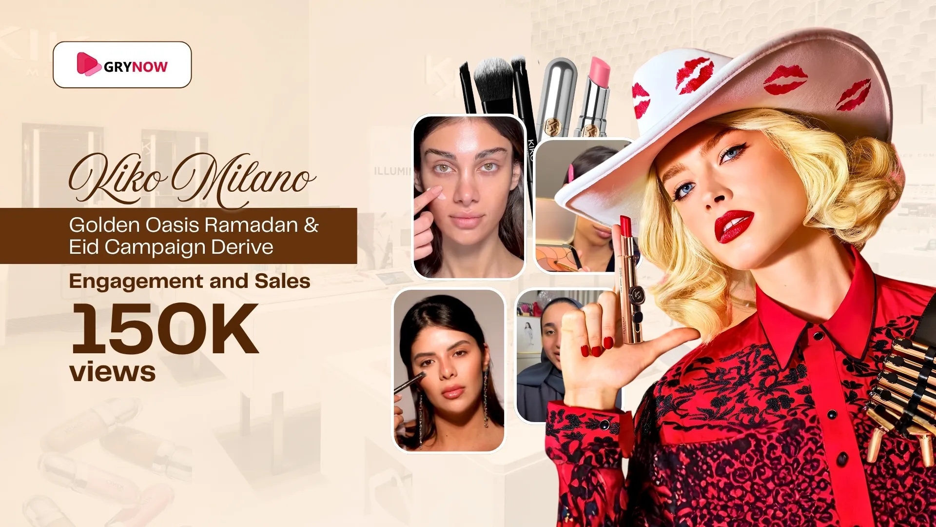 KIKO MILANO Golden Oasis Ramadan & Eid Campaign