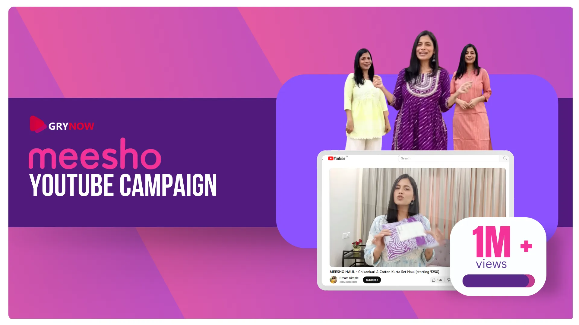 Meesho Fashion YouTube Campaign