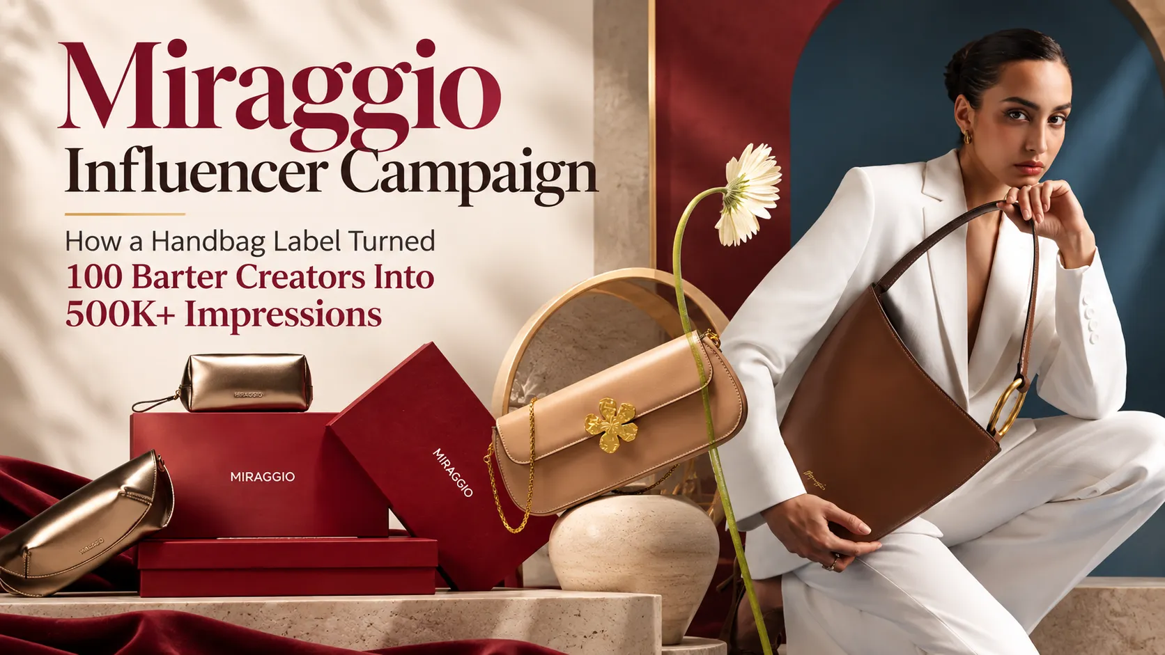 How Miraggio Generated 500K+ Impressions Through a Barter Influencer Marketing Campaign