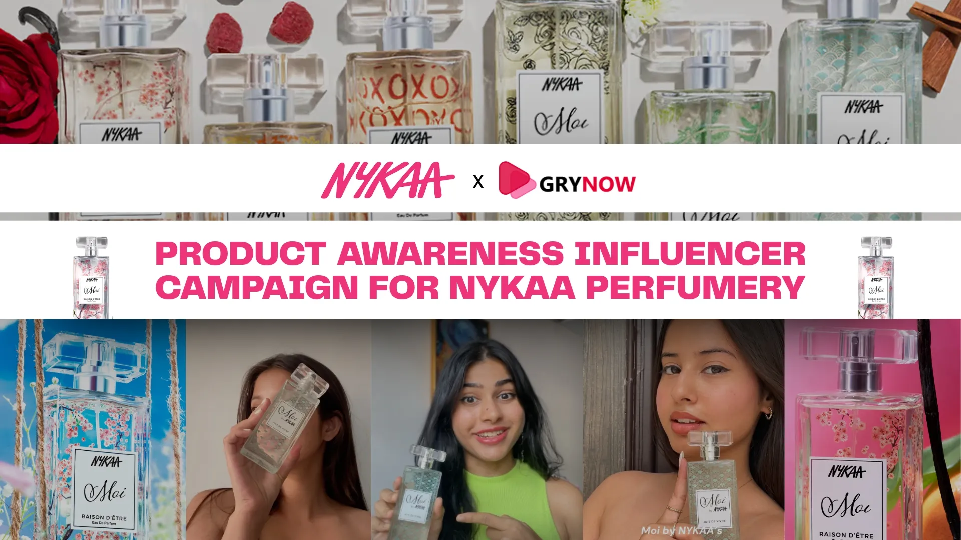 Product Awareness Influencer Campaign for Nykaa Perfumery | 1.9 Million Views