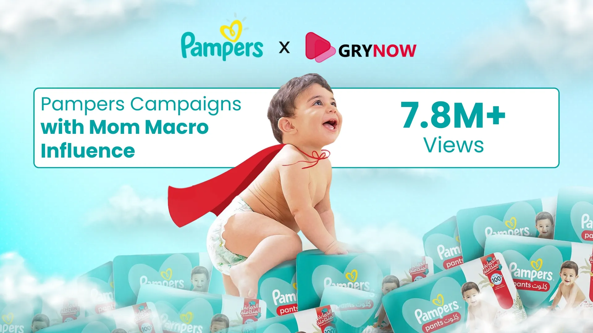 Pampers UAE Influencer Marketing Campaign to raise Awareness