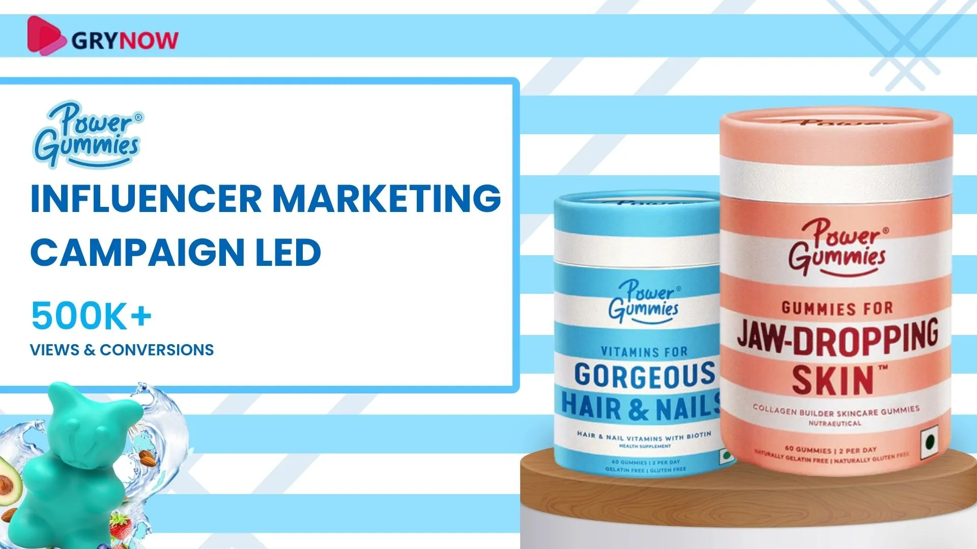 Power Gummies influencer Marketing Campaign