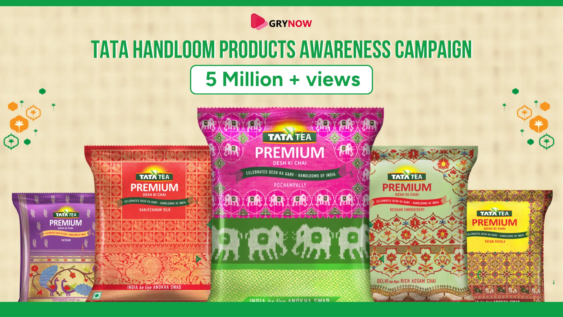 Tata handloom products awareness campaign