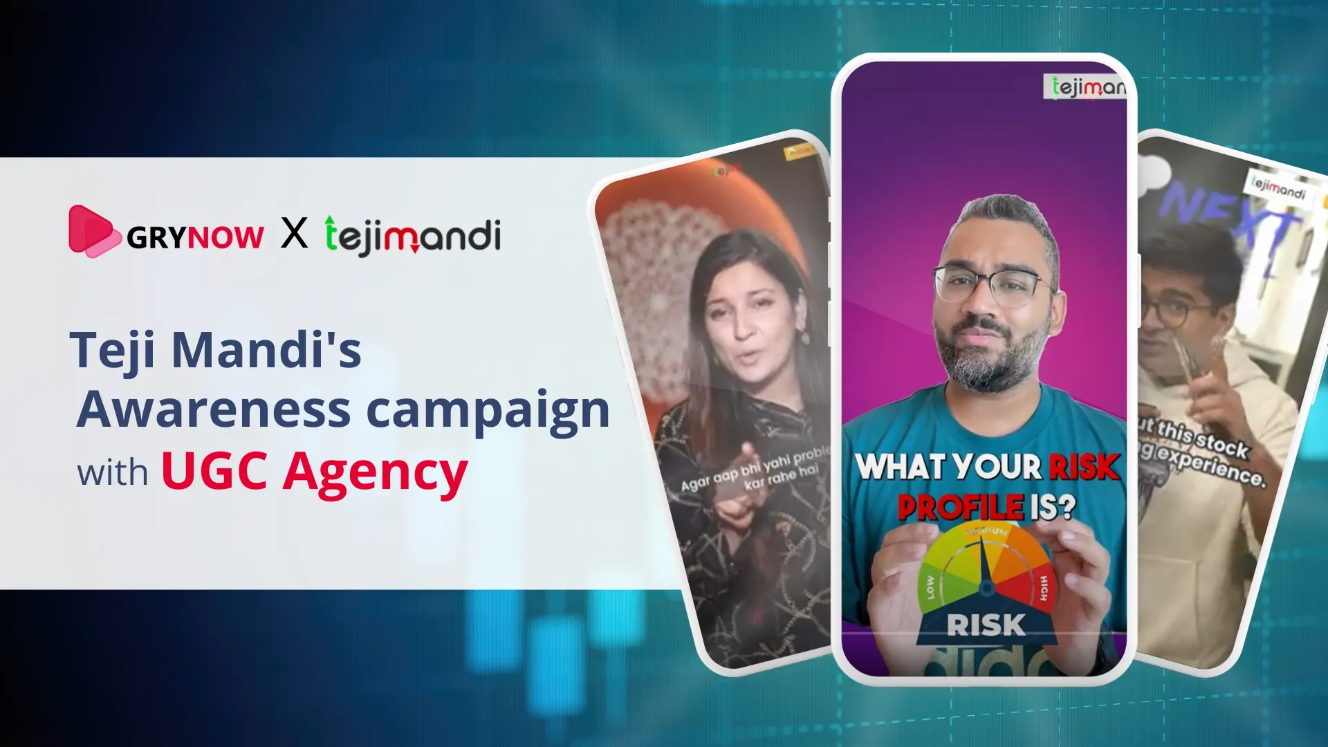 Teji Mandi's awareness campaign with UGC content