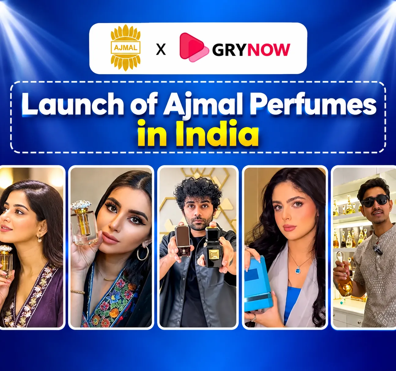 Launch of Ajmal Perfumes in India