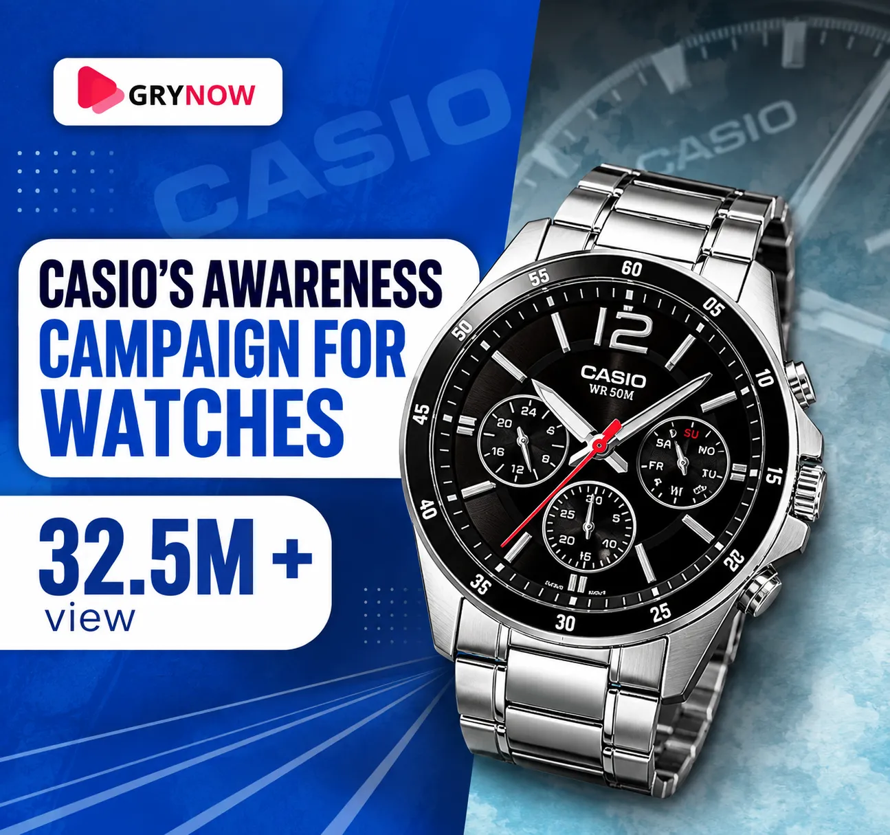 Casio Awareness Campaign on Instagram