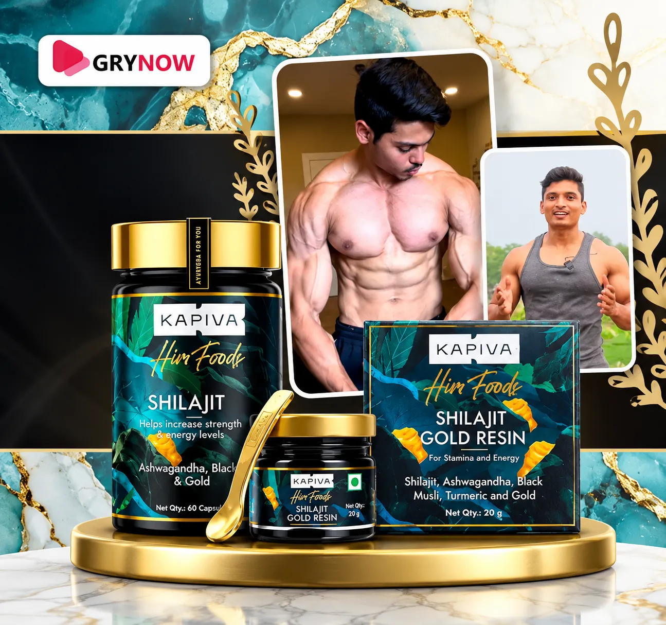 Kapiva Shilajit Gold's Campaign to Boost Visibility