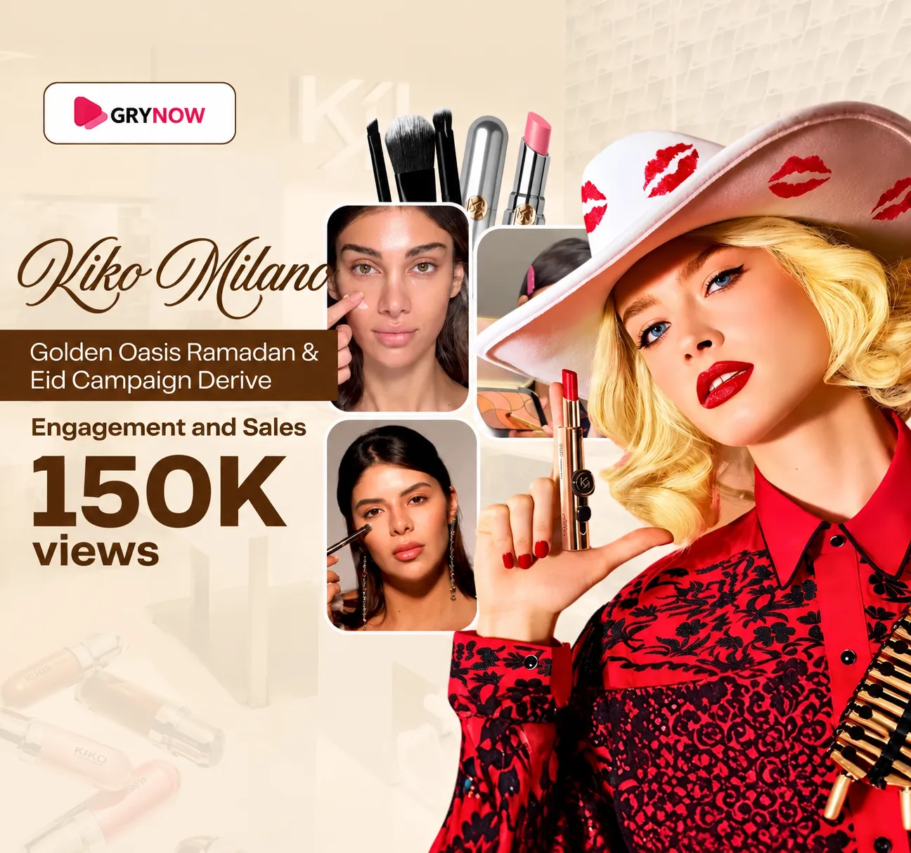 KIKO MILANO Golden Oasis Ramadan & Eid Campaign