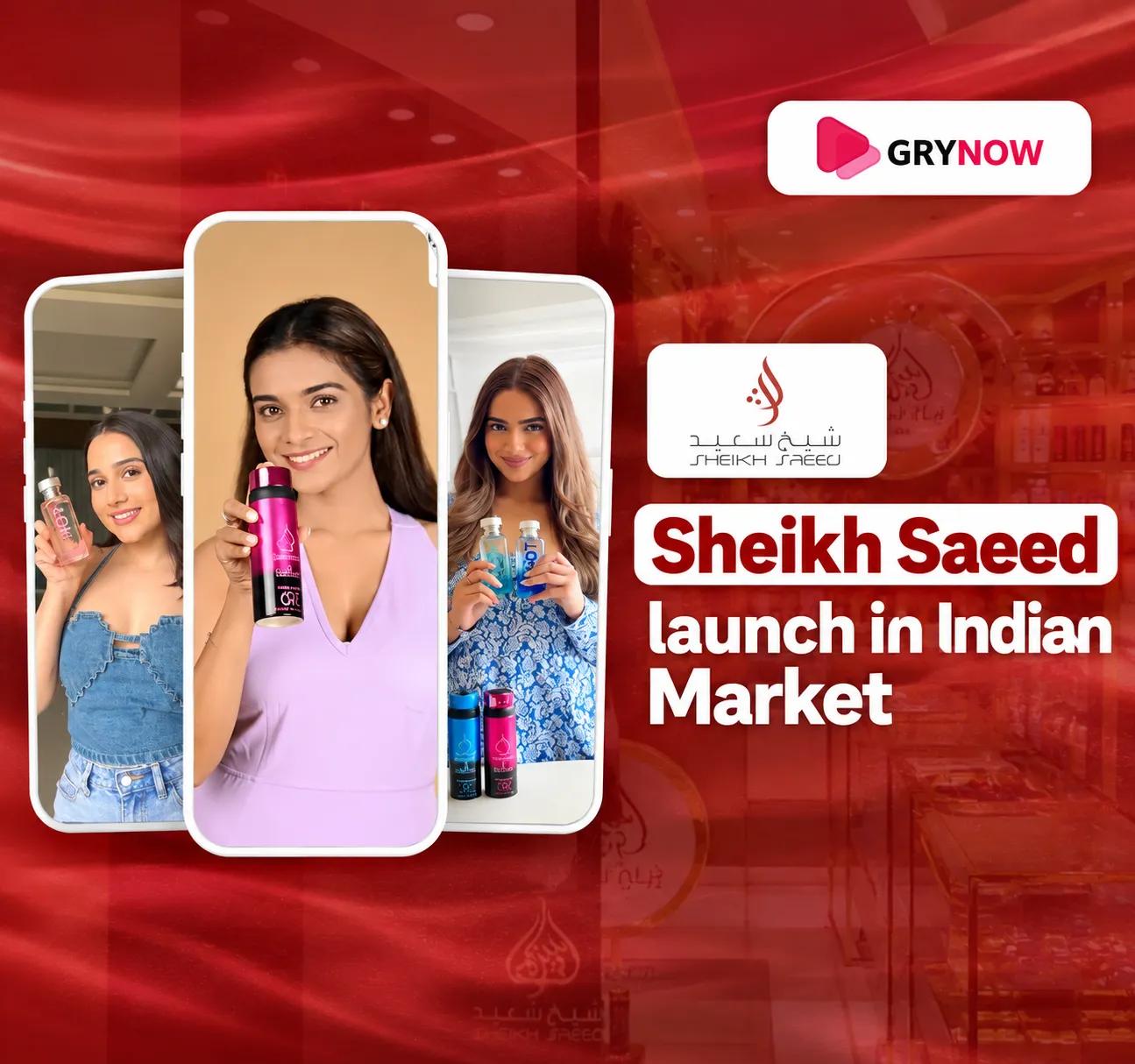 Launch of Sheikh Saeed in India